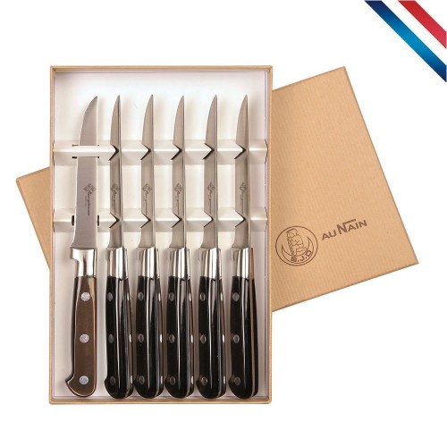 Coffret 6 couteaux steak...
