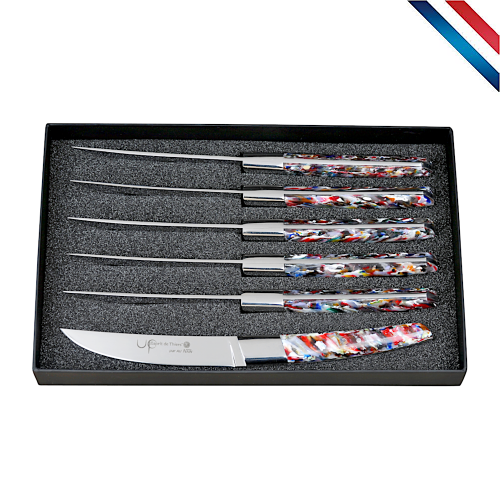 COFFRET 6 COUTEAUX STEAK...